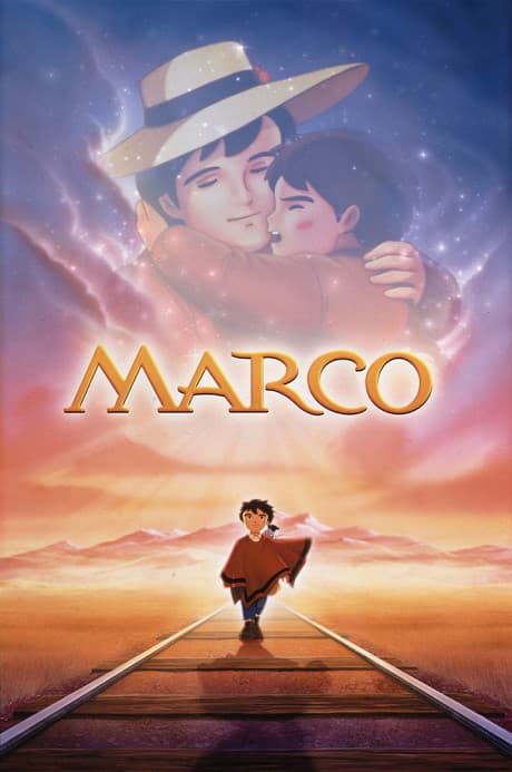 Pôster oficial do anime Marco: Haha wo Tazunete Sanzenri em português