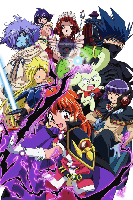Pôster oficial do anime The Slayers Evolution-R em português