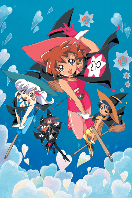 Pôster oficial do anime Mahou Tsukai Tai! em português