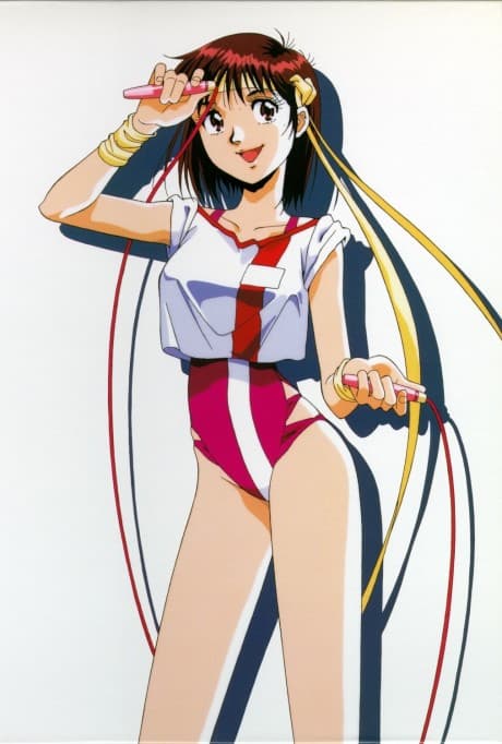 Pôster oficial do anime Gunbuster Renewal EX em português