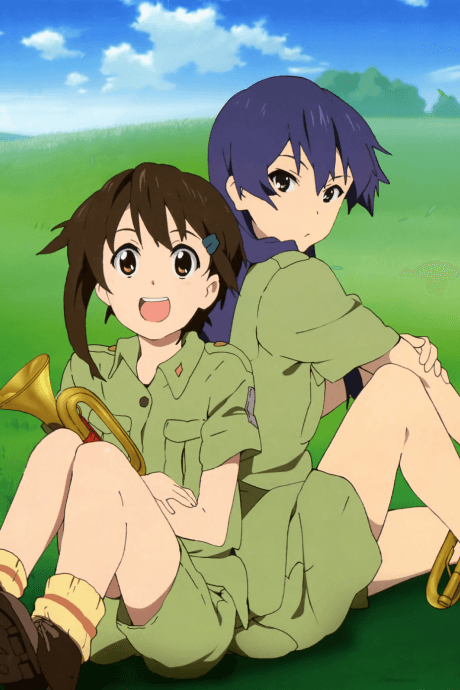 Pôster oficial do anime Sound of the Sky OVA em português