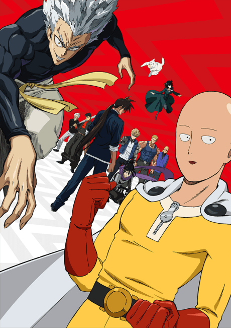 Pôster oficial do anime One-Punch Man 2ª Temporada em português