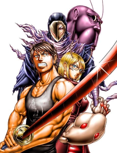 Pôster oficial do anime Terra Formars: Revenge OVA em português