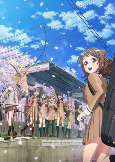 Pôster oficial do anime BanG Dream! 2ª Temporada em português