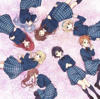 Pôster oficial do anime Shampoo no Nioi ga Shita em português