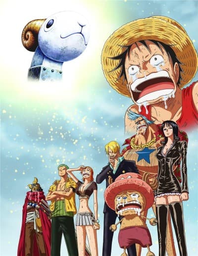 Pôster oficial do anime One Piece: Episode of Merry - The Tale of One More Friend em português