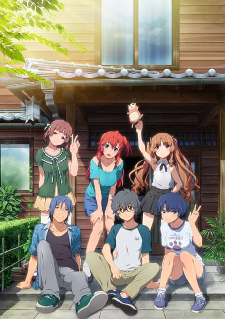 Pôster oficial do anime Waiting in the Summer OVA em português