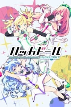 Pôster oficial do anime Hacka Doll em português