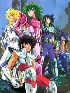 Pôster oficial do anime Os Cavaleiros do Zodíaco em português
