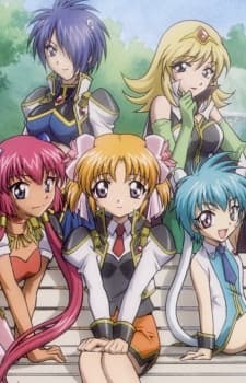 Pôster oficial do anime Galaxy Angel Rune em português