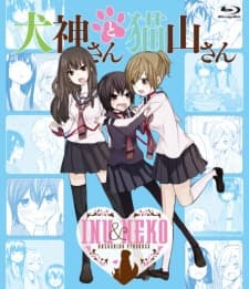 Pôster de Inugami-san To Nekoyama-san