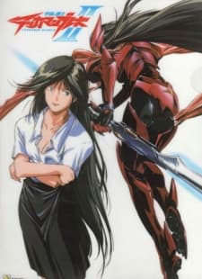 Pôster oficial do anime Uchuu no Kishi Tekkaman Blade OVA: Missing Link em português