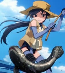 Pôster de Tsuri Baka Eika-san! Sky Girls Dynamite Fishing