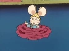 Pôster oficial do anime Yumemiru Topo Gigio em português