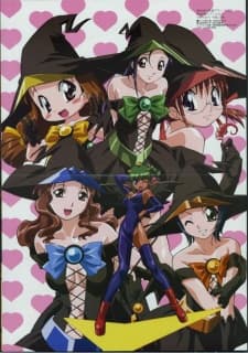 Pôster oficial do anime Akahori Gedou Hour Rabuge em português