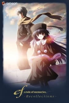 Pôster oficial do anime ef ~ A Tale of Melodies - Recollections em português