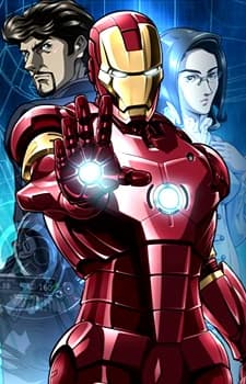 Pôster de Marvel Anime: Homem de Ferro