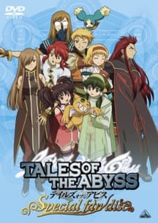 Pôster oficial do anime Tales of the Abyss Special Fan Disc em português