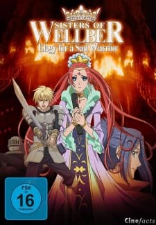 Pôster oficial do anime Sisters of Wellber - Elegy for a Sad Warrior em português
