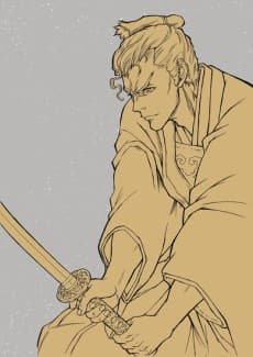 Pôster oficial do anime Onihei: Sono Otoko, Heizou Hasegawa em português
