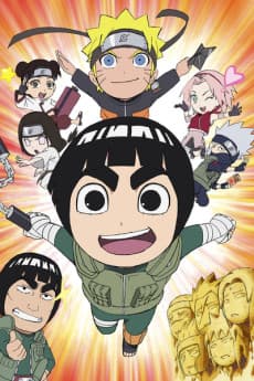 Pôster oficial do anime Naruto SD: Rock Lee No Seishun Full Power Ninden em português