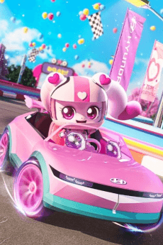 Pôster de Sparkling Friendship Racing: The Birth of Racers Hachuping and Kangchongping
