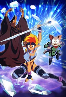 Pôster oficial do anime Ozanari Dungeon: Kaze no Tou em português