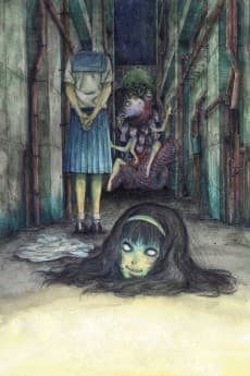 Pôster de Junji Ito: Histórias Macabras do Japão