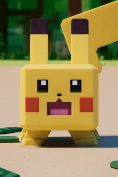Pôster de Cube-Shaped Pokémon on Cubie Island?!