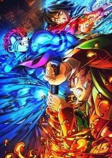 Pôster de Demon Slayer: Kimetsu no Yaiba Castelo Infinito