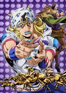 Pôster de STEEL BALL RUN JoJo's Bizarre Adventure 1st STAGE