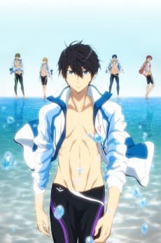 Pôster de Free! Movie 1: Timeless Medley - Kizuna