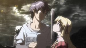 Episódio 1 - O incio da história - Campione! Matsurowanu Kamigami to Kamigoroshi no Maou