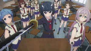 Episódio 1 - A lâmina magnífica, Rin Onigawara - Busou Shoujo Machiavellianism