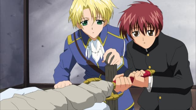 Episódio 6 - O Terror de Morgif, uma espada demoníaca devoradora de homens - Kyo Kara Maoh! 3ª Temporada