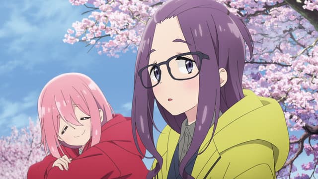 Episódio 10 - Chikuwa, trens, acampamento solo de Chiaki - Laid-Back Camp 3ª Temporada