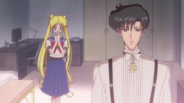 Episódio 7 - Agir. 7 Mamoru Chiba - Máscara de smoking - - Pretty Guardian Sailor Moon Crystal: 3ª Temporada