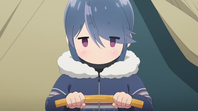 Episódio 9 - Passeando e Conferindo as Cerejeiras em Flor - Laid-Back Camp 3ª Temporada