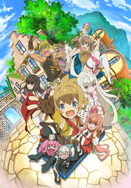Pôster oficial do anime Last Period: Owarinaki Rasen no Monogatari em português