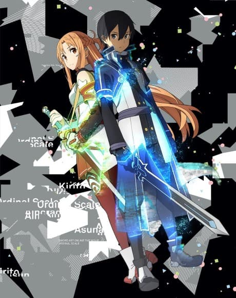 Pôster oficial do anime Sword Art Online Movie: Ordinal Scale - Sword Art Offline em português
