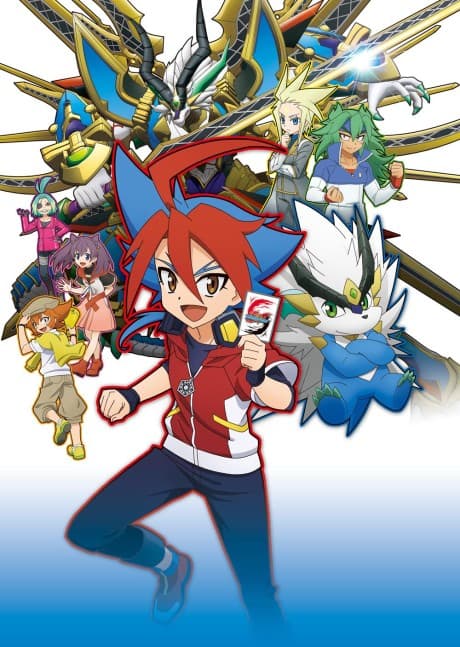 Pôster oficial do anime Future Card Buddyfight Ace em português