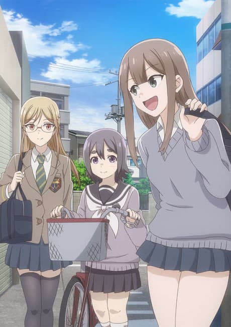 Pôster oficial do anime Joshi Kausei em português