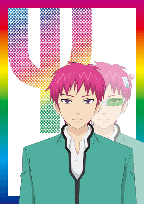 Pôster oficial do anime The Disastrous Life of Saiki K. 3ª Temporada em português