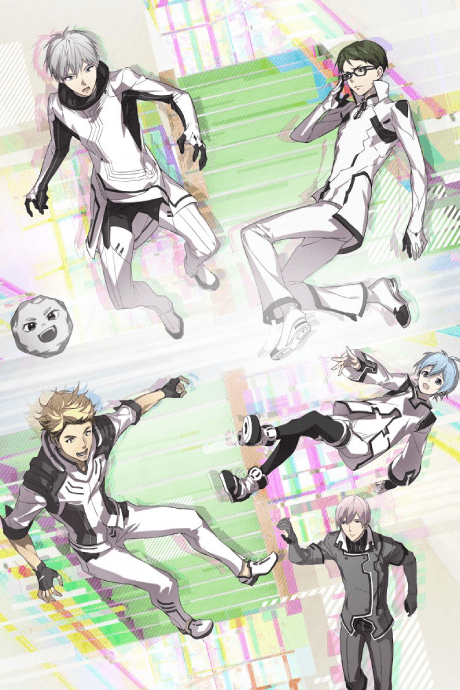 Pôster oficial do anime Dimension High School em português