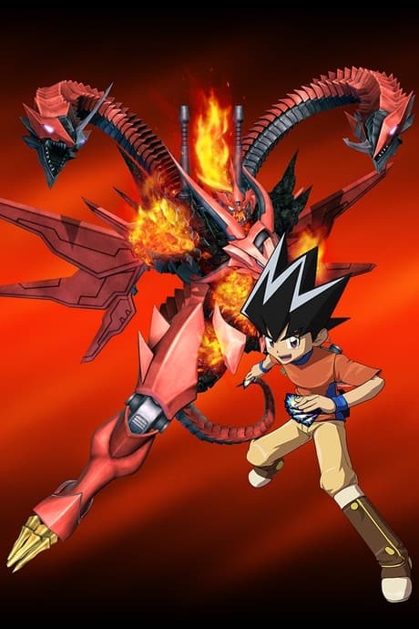 Pôster oficial do anime Duel Masters Cross Shock em português