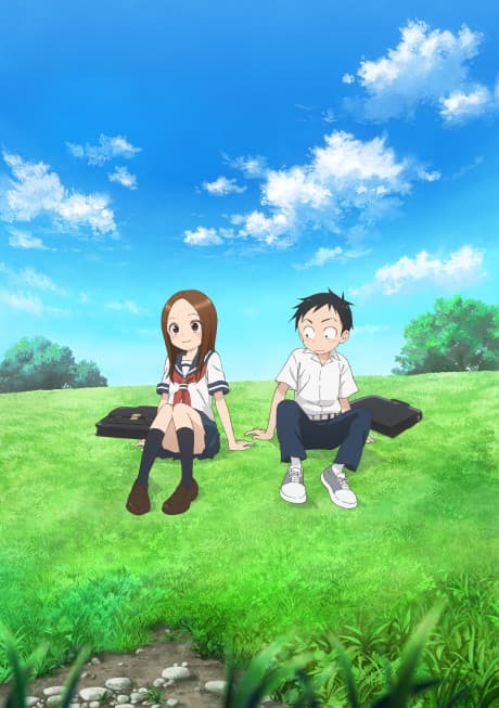 Pôster oficial do anime Teasing Master Takagi-san 2ª Temporada em português
