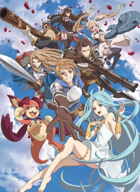 Pôster oficial do anime Granblue Fantasy: The Animation 2ª Temporada em português