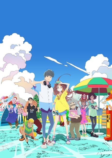 Pôster oficial do anime Palavras que Borbulham como Refrigerante em português