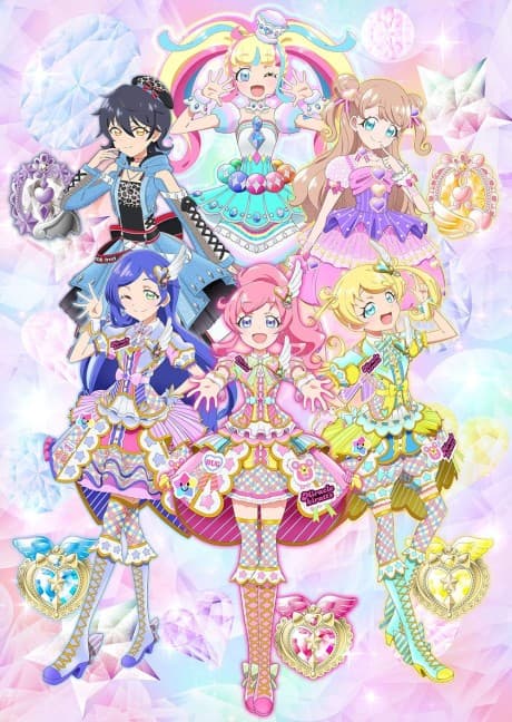 Pôster oficial do anime Kiratto Pri☆Chan 2ª Temporada em português