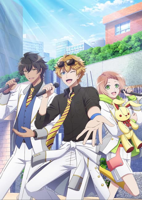 Pôster oficial do anime I★Chu: Halfway Through the Idol em português